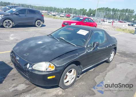 1995 Honda Civic Del Sol Si из США, поврежденный, VIN JHMEH626XSS001598